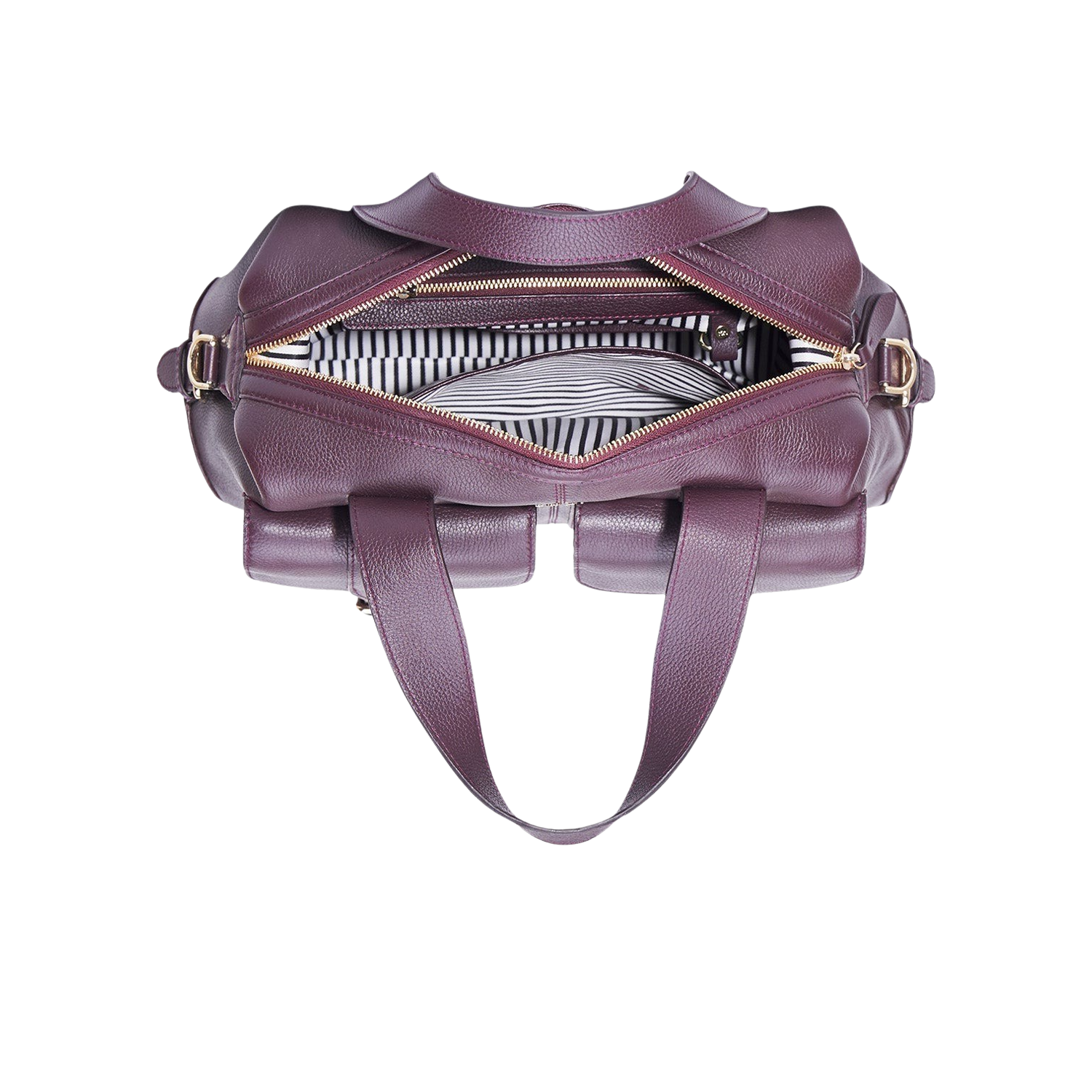 PEPYS WOMEN'S HANDBAG - PLUM