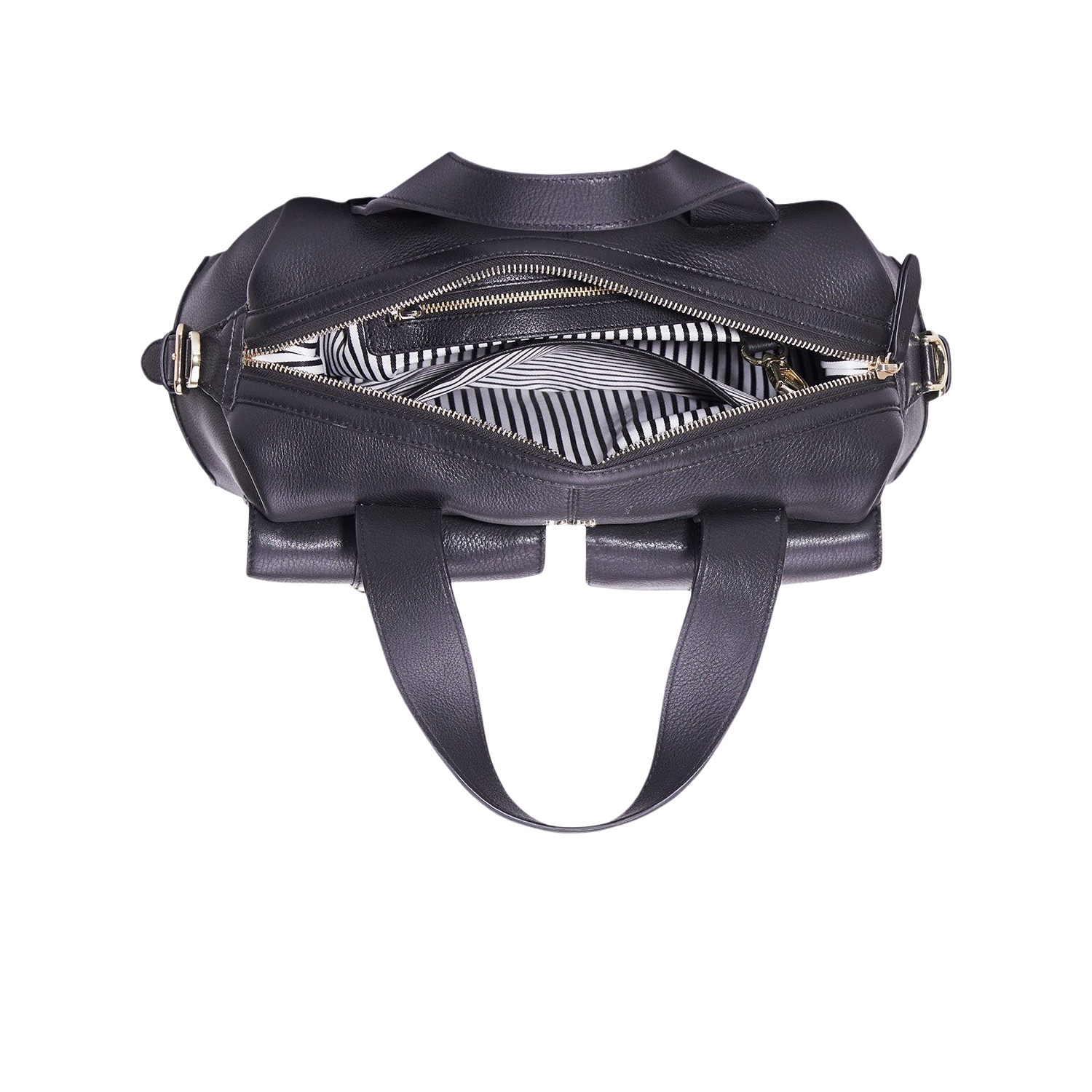 PEPYS WOMEN'S HANDBAG - CHARCOAL BLACK