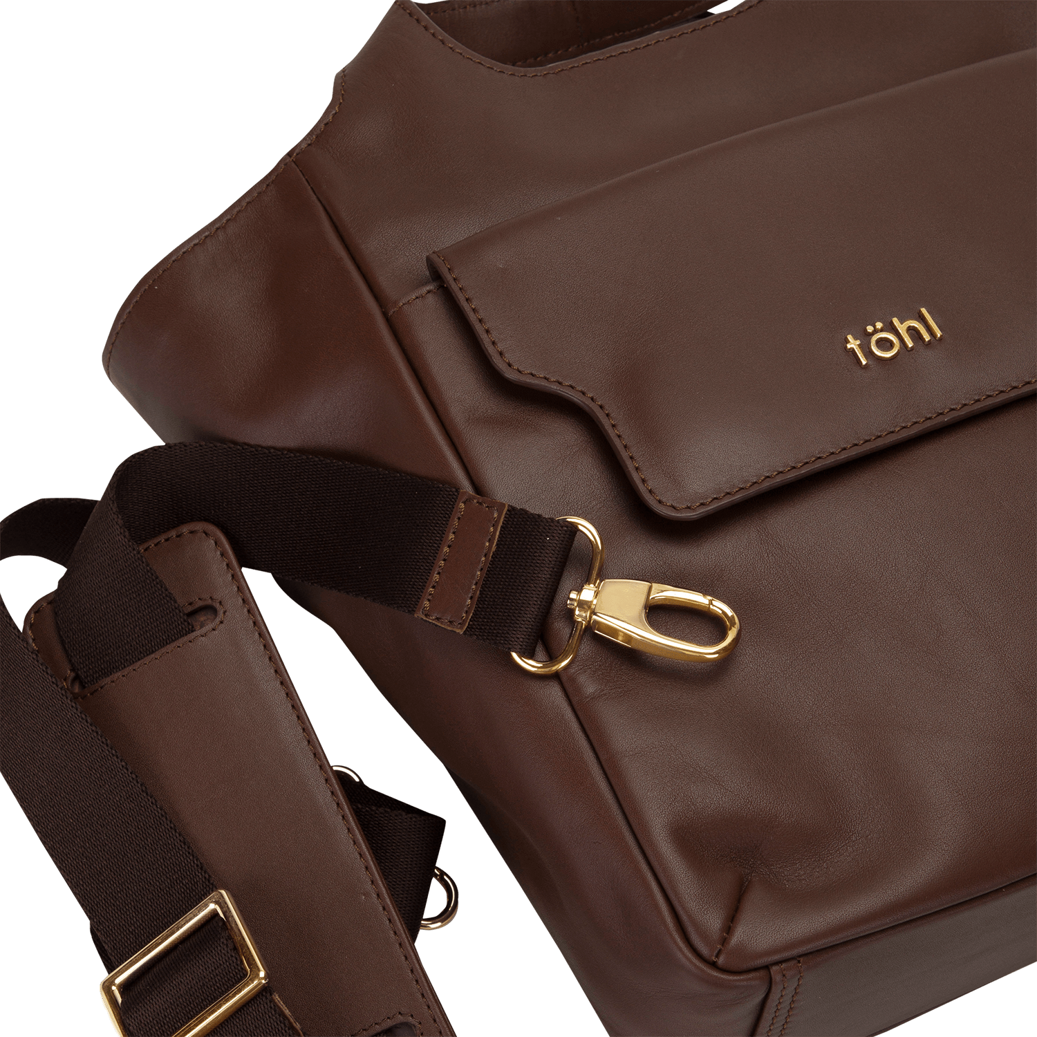 OPRAH WOMEN'S HANDBAG - WALNUT