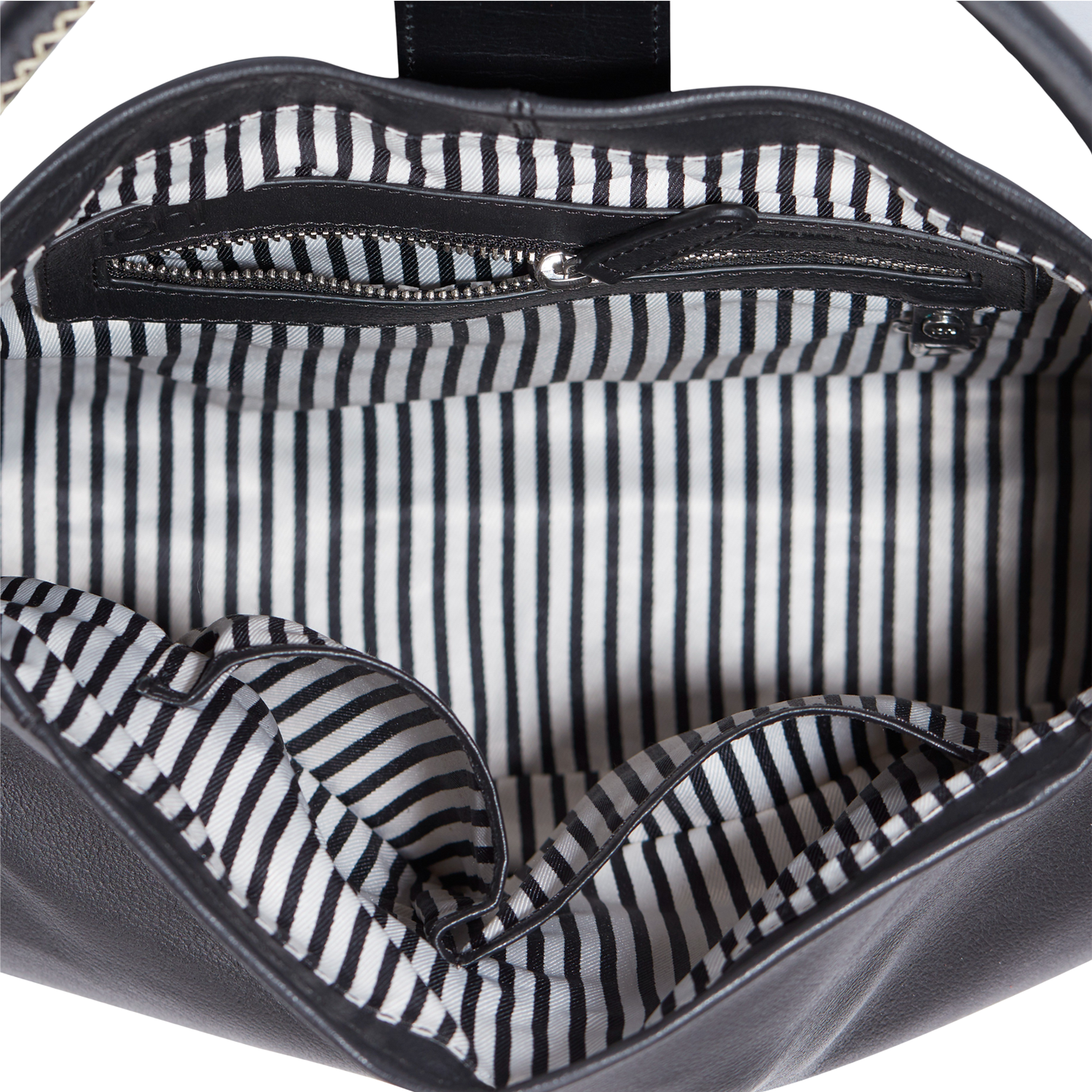 BRIGITTE WOMEN'S SHOULDER BAG - CHARCOAL BLACK