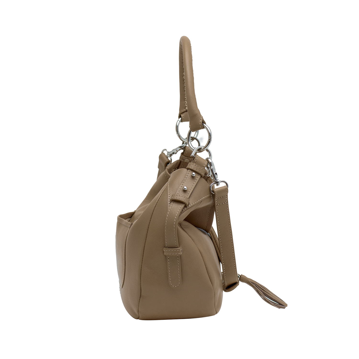 BRIGITTE WOMEN'S SHOULDER BAG - NUDE