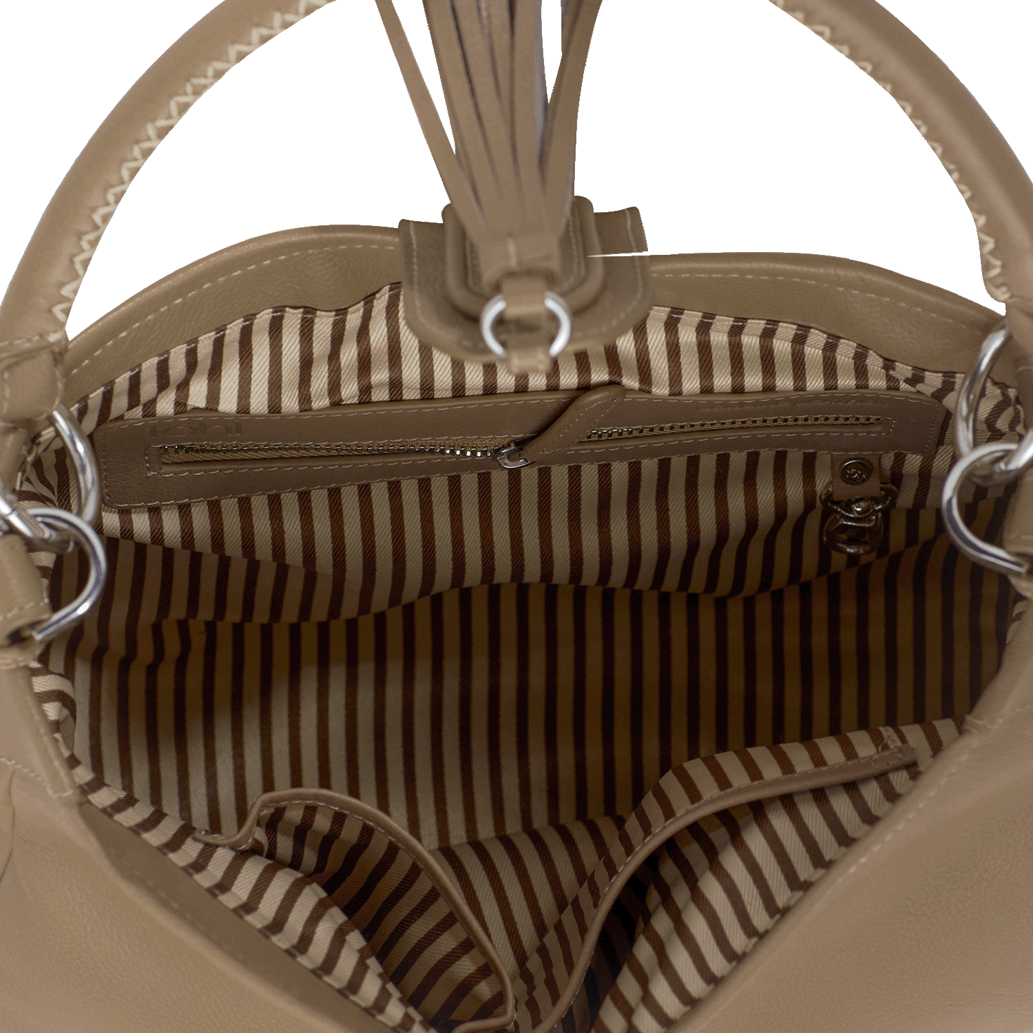 BRIGITTE WOMEN'S SHOULDER BAG - NUDE