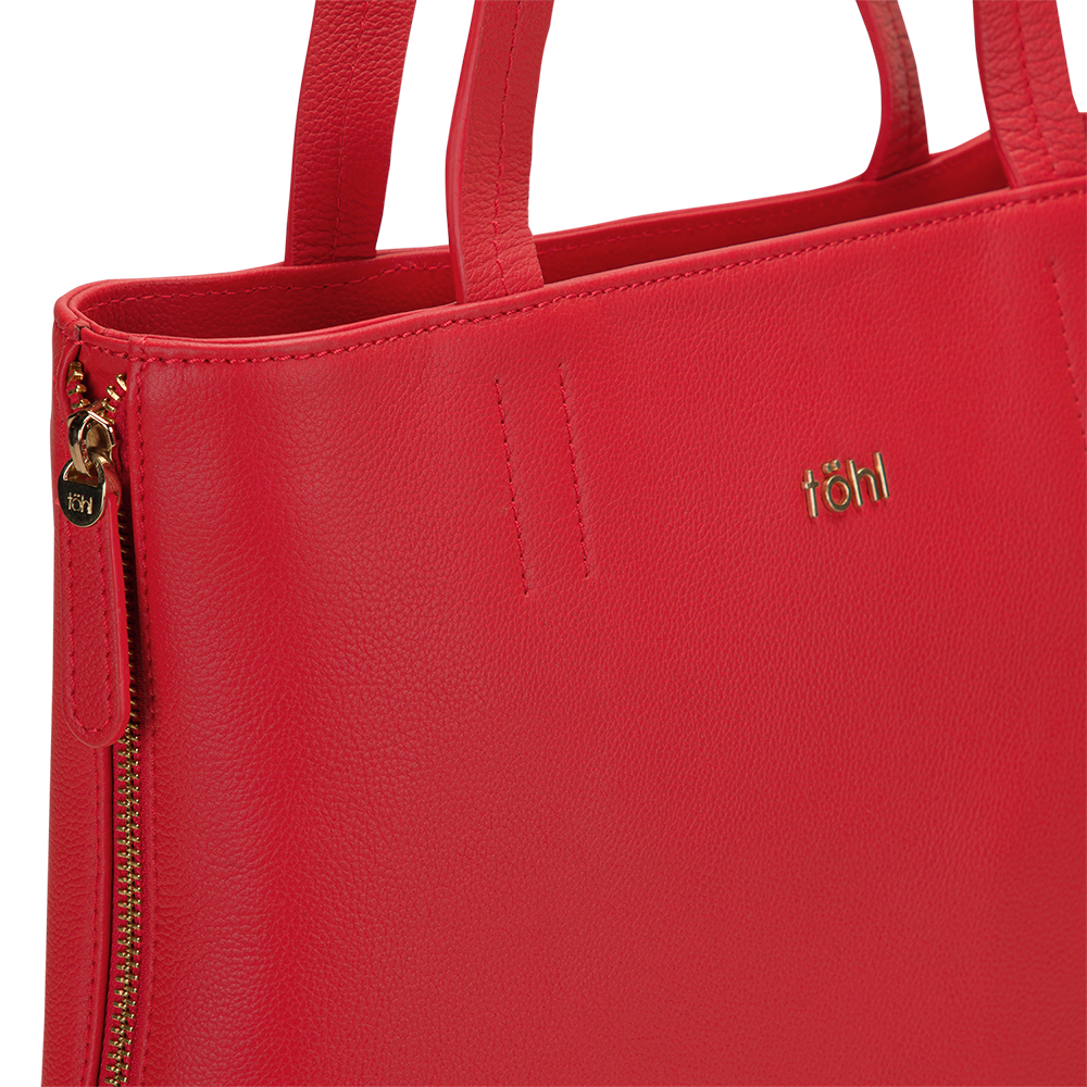 CARLISLE WOMEN'S SHOPPER - SPICE RED