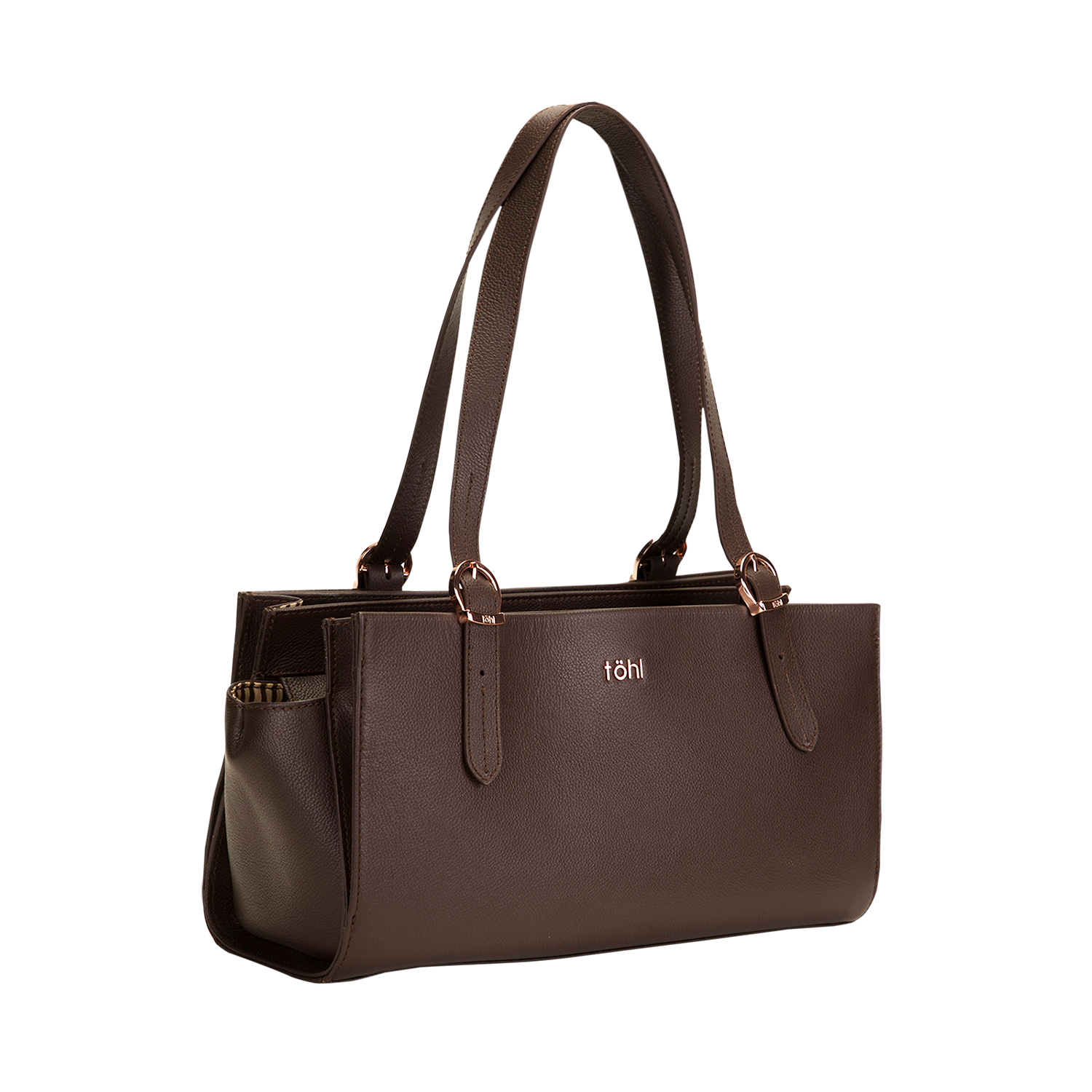 CORTLAND WOMEN'S SHOULDER BAGUETTE - COFFEE