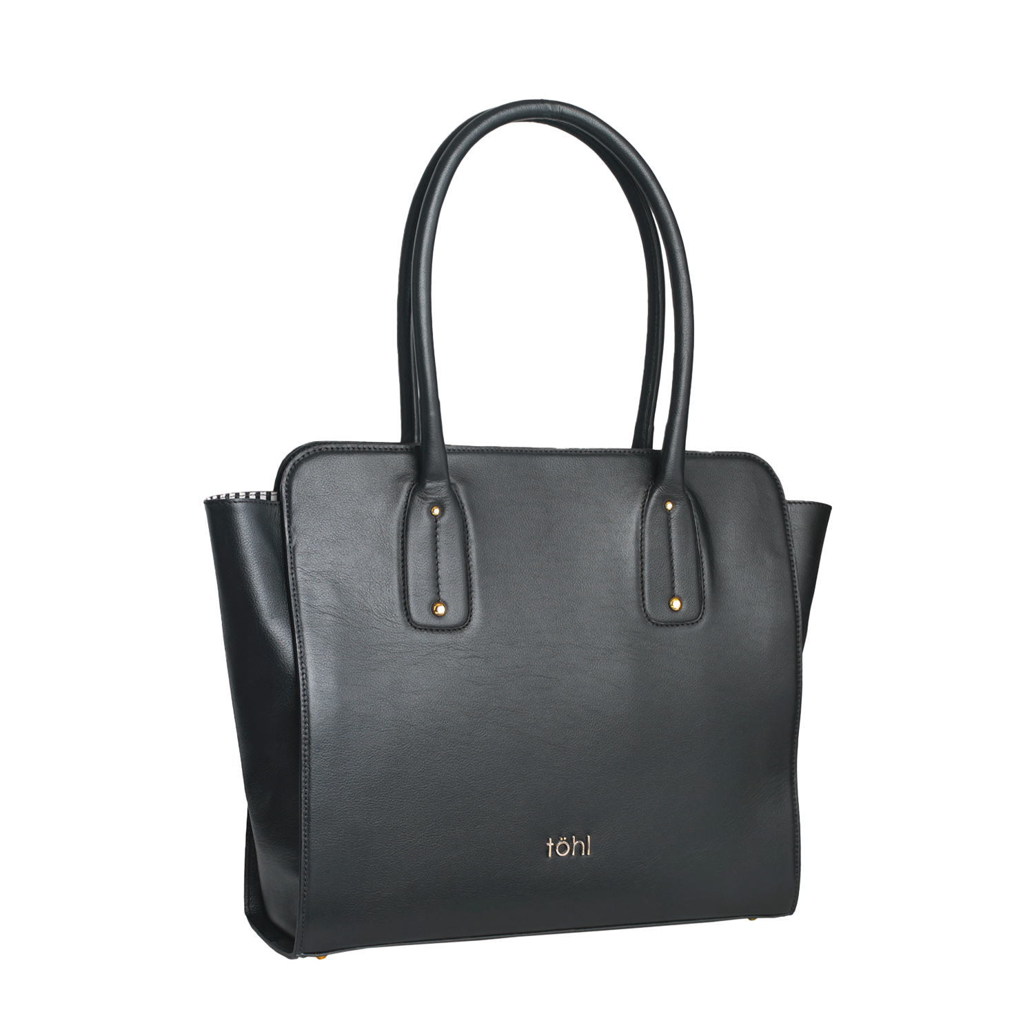 KURA WOMEN'S TOTE BAG - CHARCOAL BLACK