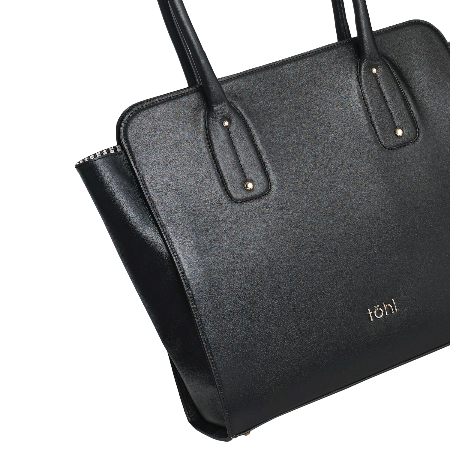 KURA WOMEN'S TOTE BAG - CHARCOAL BLACK