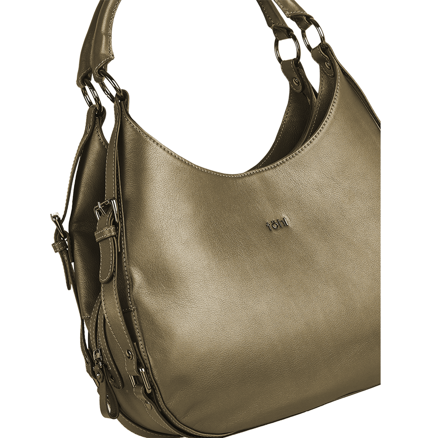 KAIA WOMEN'S SHOULDER BAG - METALLIC COPPER