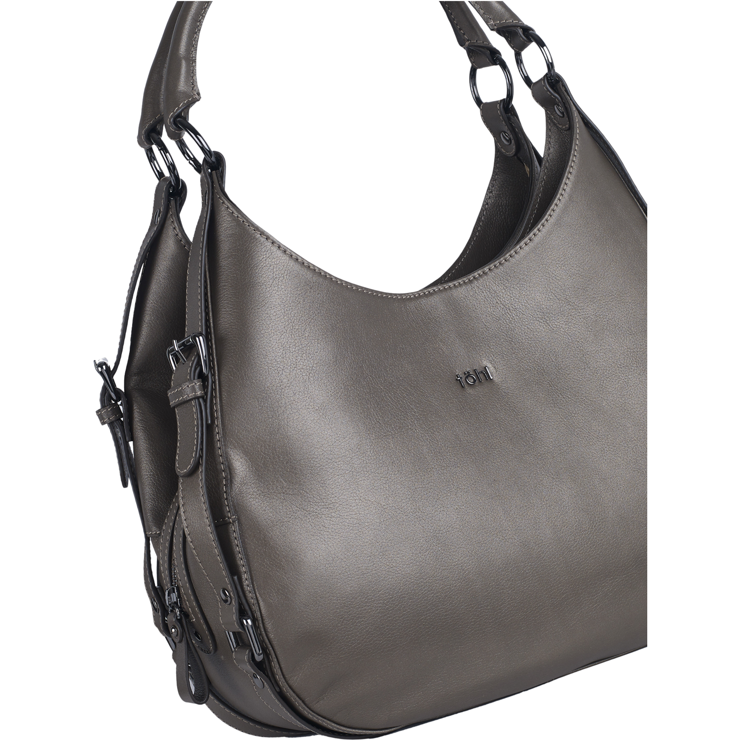 KAIA பெண்கள் தோள்பட்டை பை - உலோக செம்பு