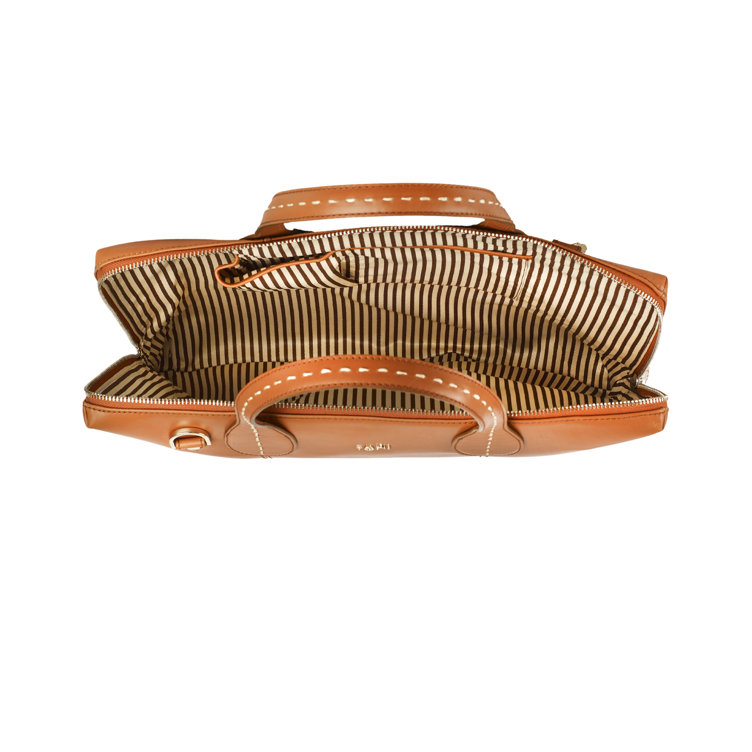 VESEY WOMEN'S SLIM VALISE - COGNAC