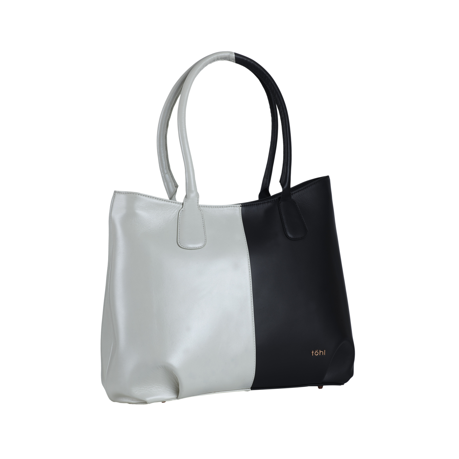MATIRA WOMEN'S MAXI TOTE BAG - CHARCOAL BLACK