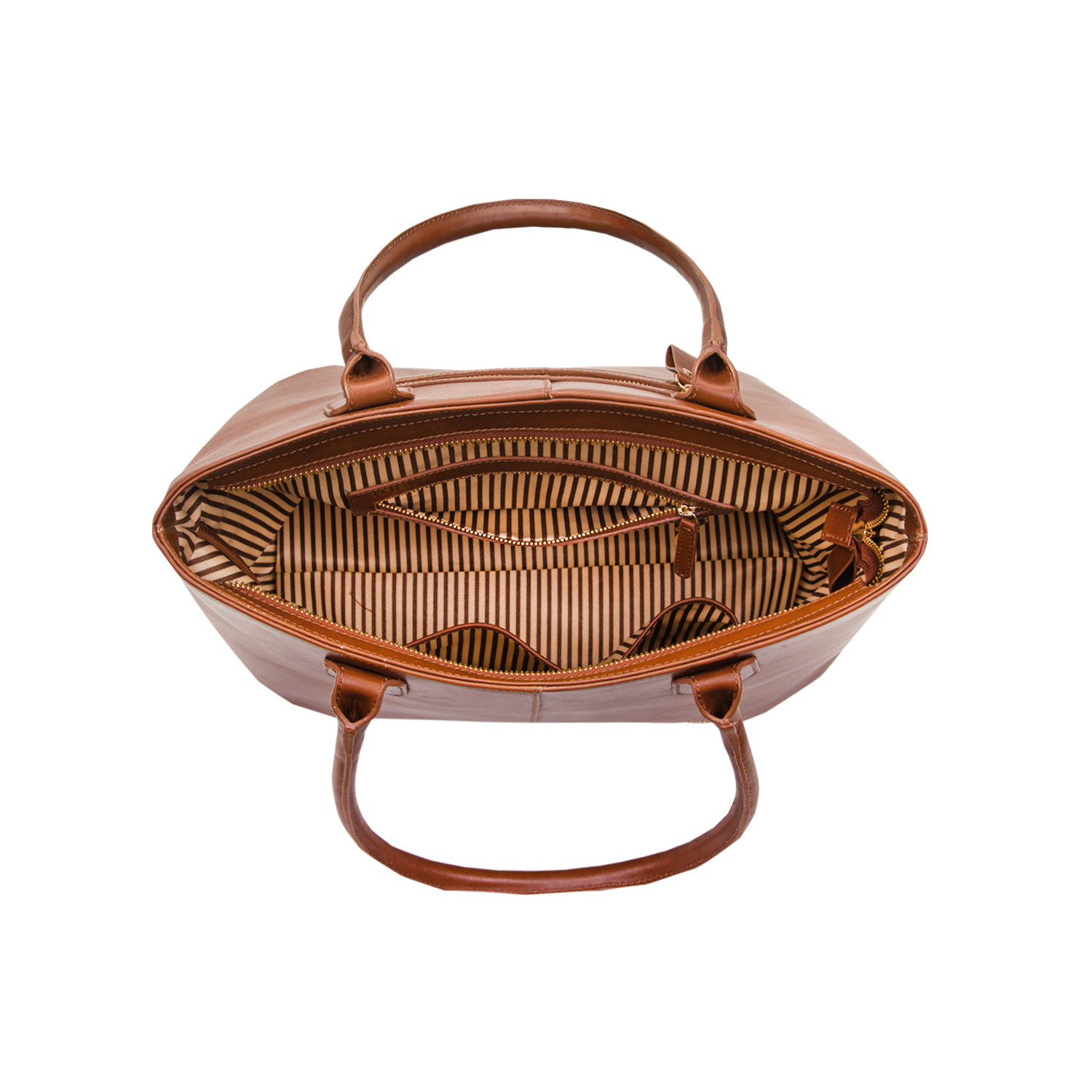 MATIRA WOMEN'S MAXI TOTE BAG - VINTAGE TAN