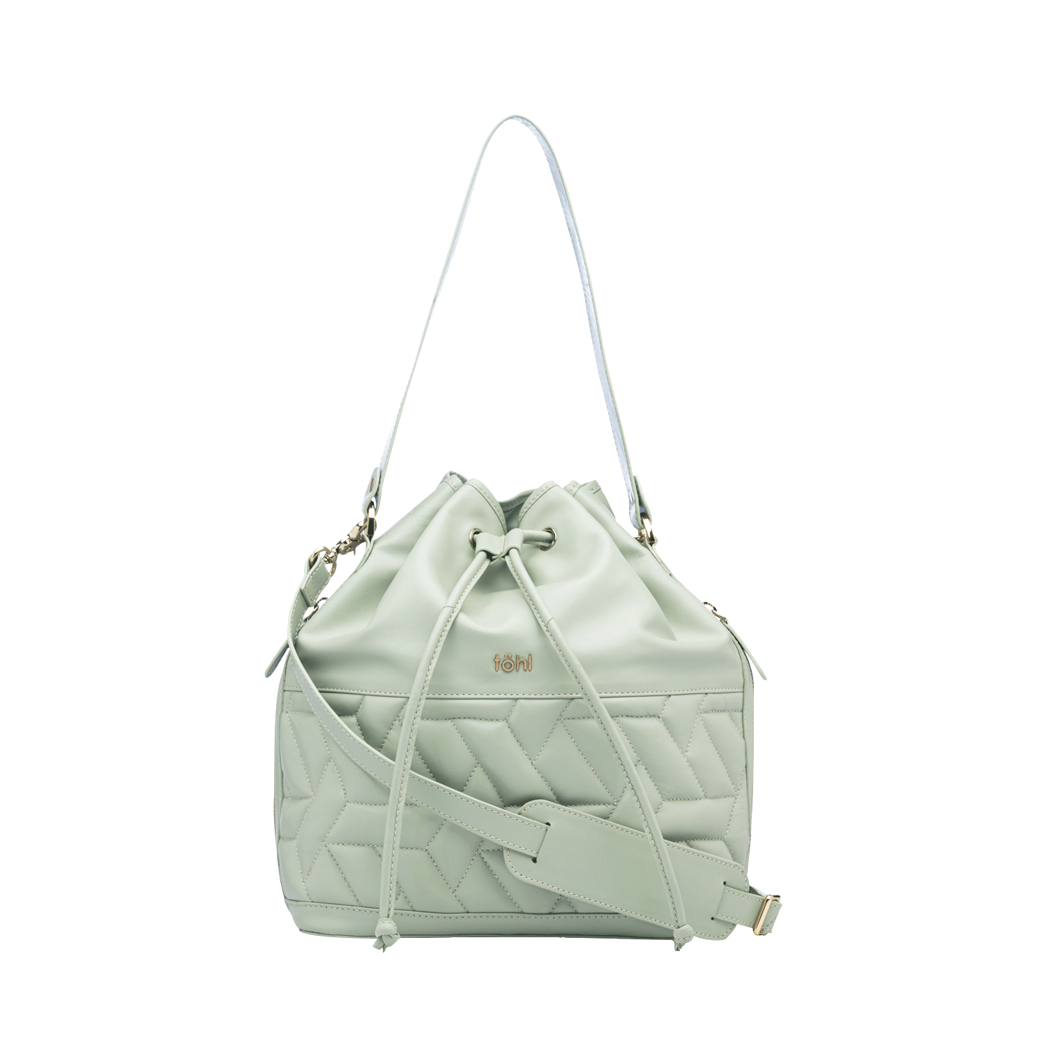 LUNA WOMEN'S BUCKET AND CROSSBODY BAG - MINT