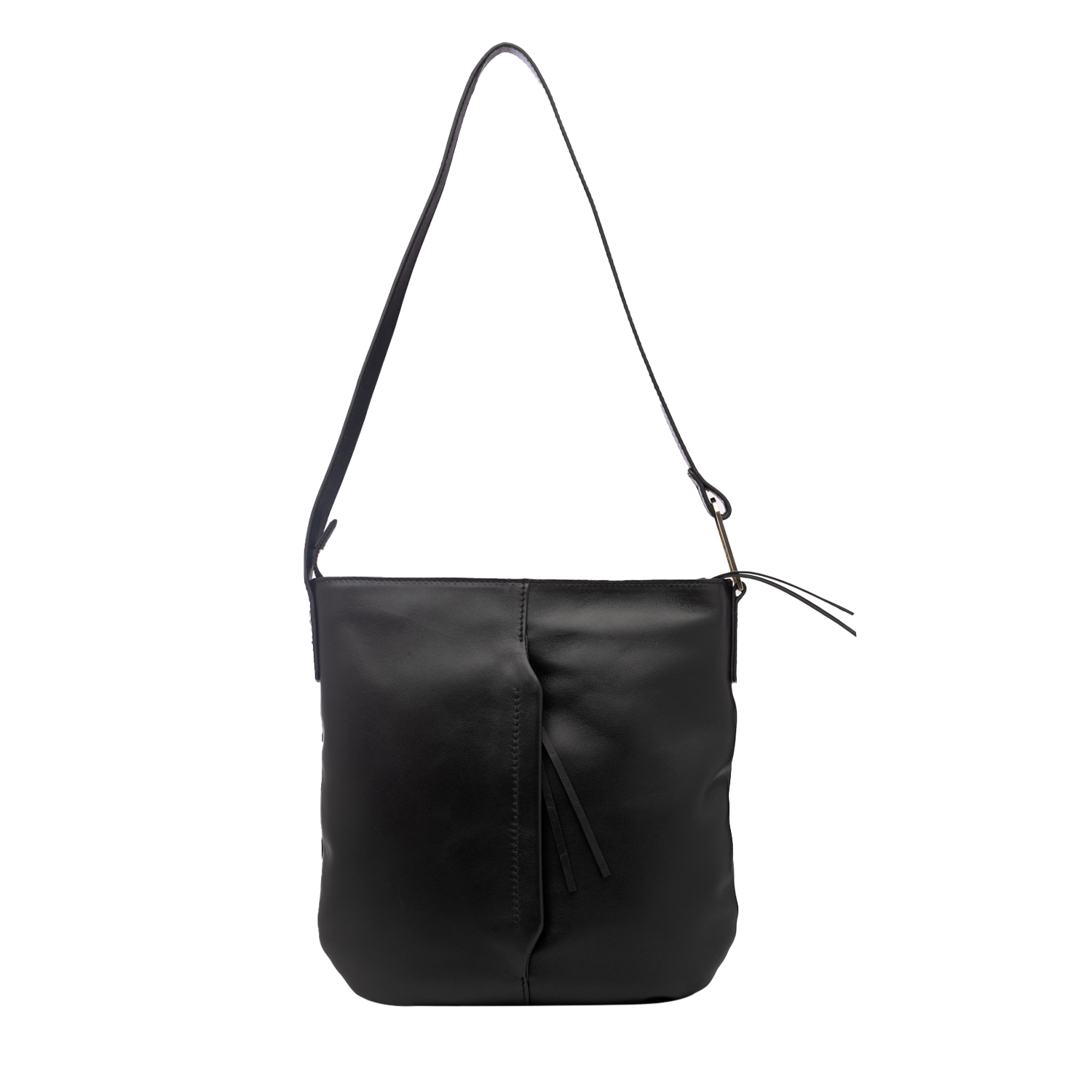 ELEANOR WOMEN'S SHOULDER BAG - CHARCOAL BLACK