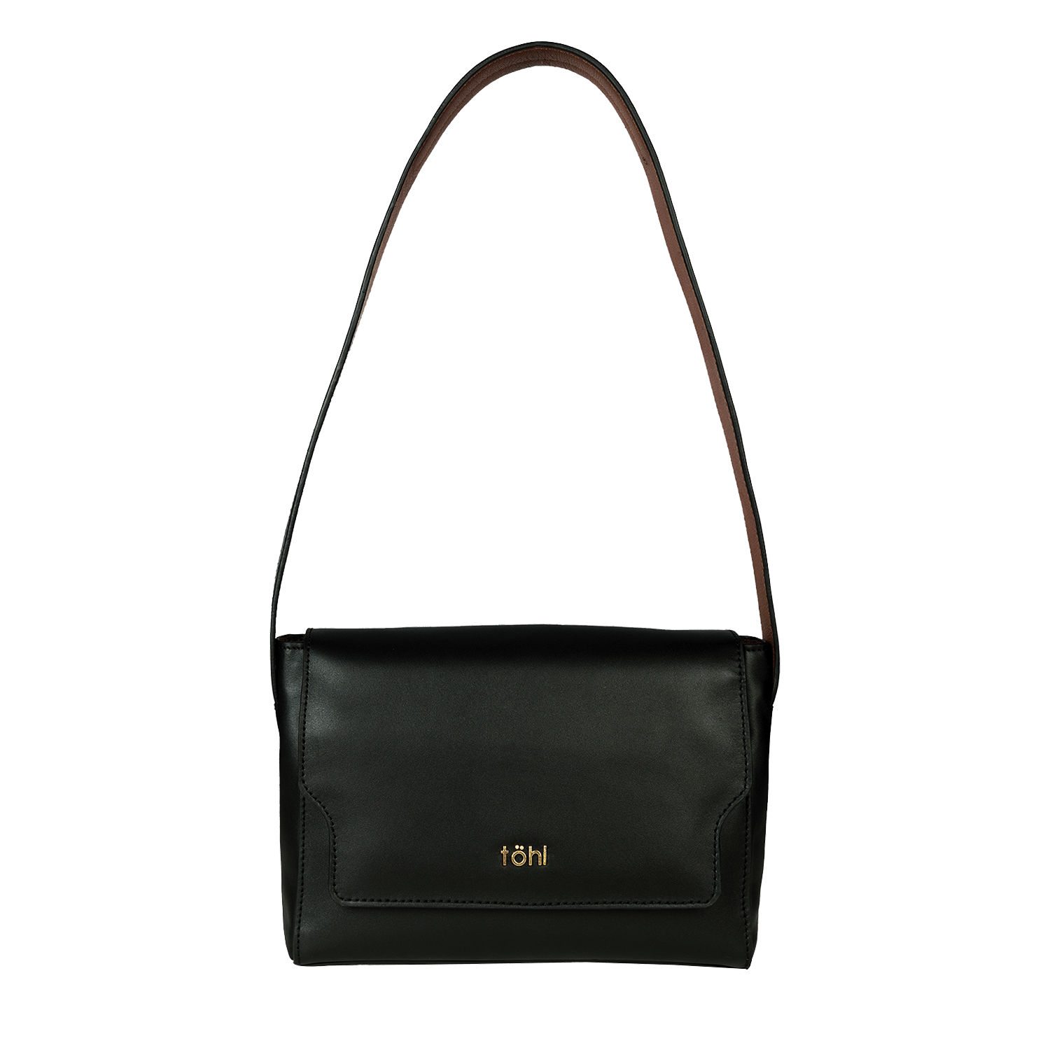 SERENA WOMEN'S SHOULDER BAG - CHARCOAL BLACK