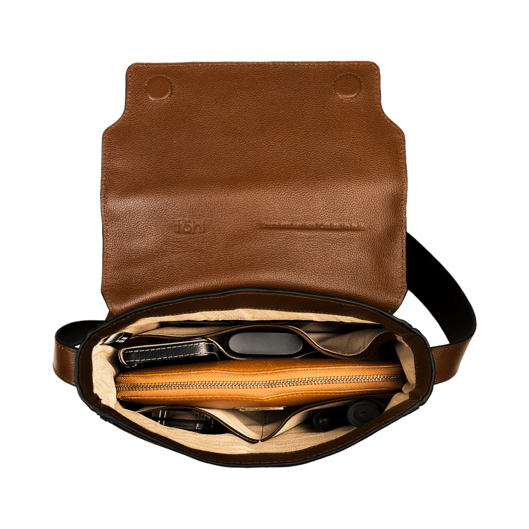 SERENA WOMEN'S SHOULDER BAG - CHARCOAL BLACK