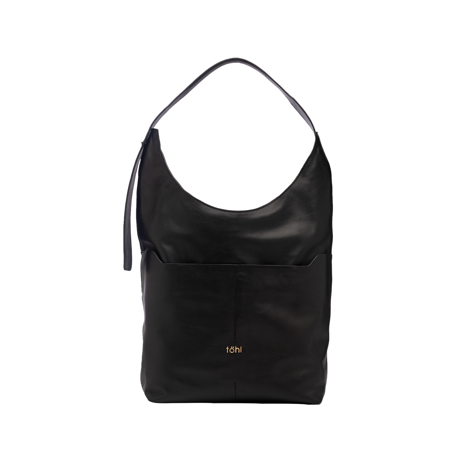 KENDRA WOMEN'S SHOULDER BAG - CHARCOAL BLACK