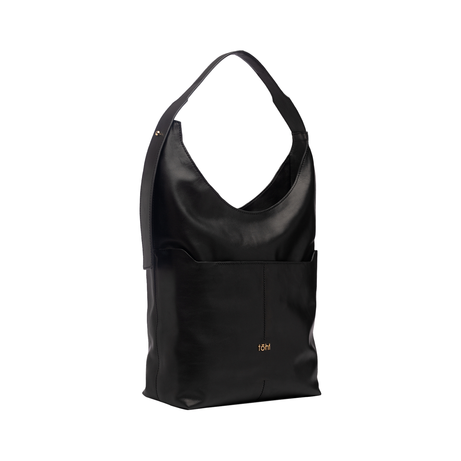 KENDRA WOMEN'S SHOULDER BAG - CHARCOAL BLACK