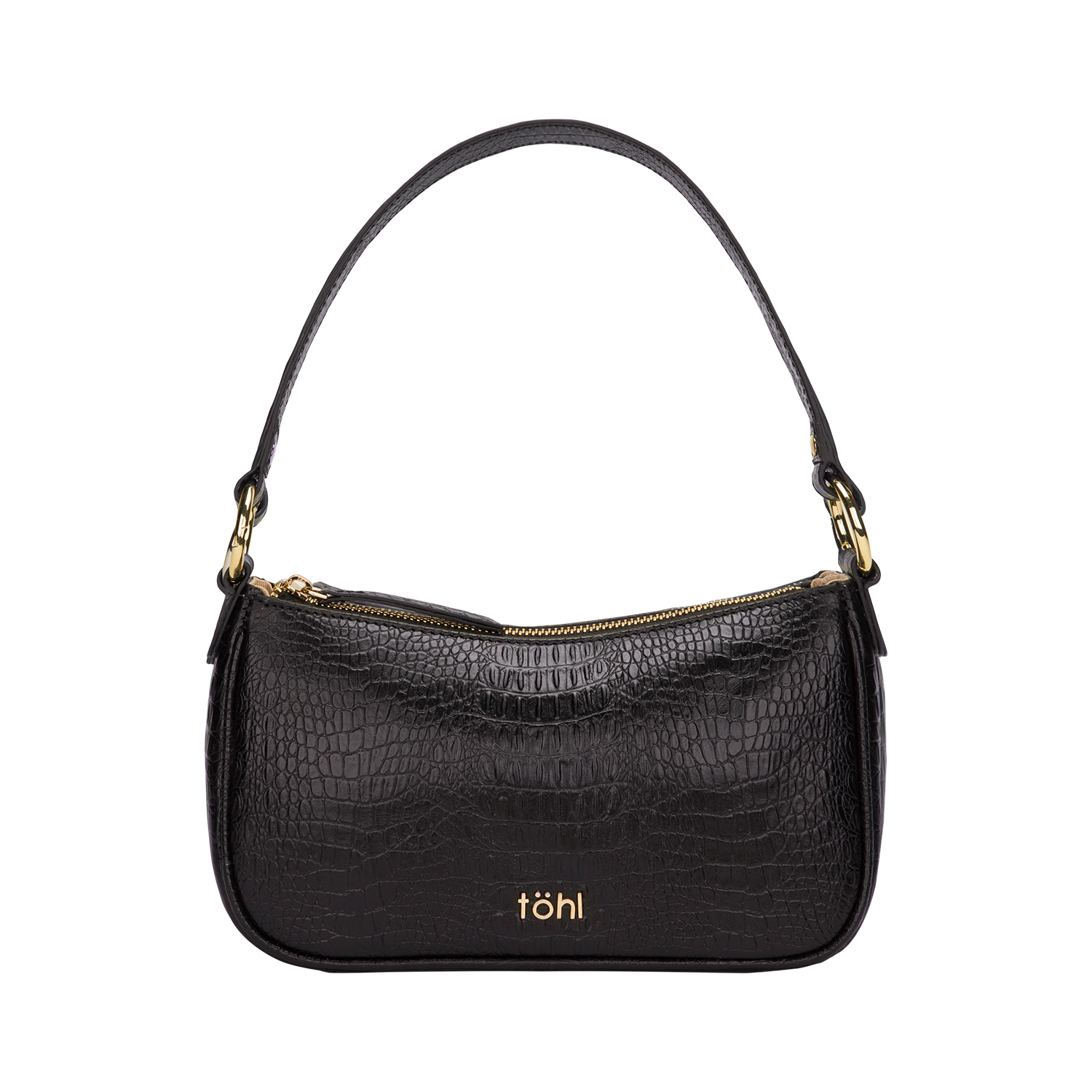LAUREN WOMEN'S SHOULDER BAG - BLACK