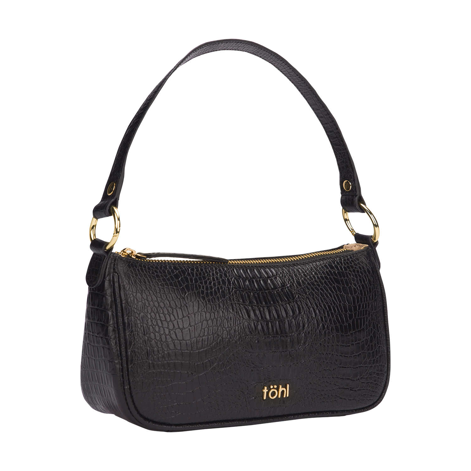 LAUREN WOMEN'S SHOULDER BAG - BLACK