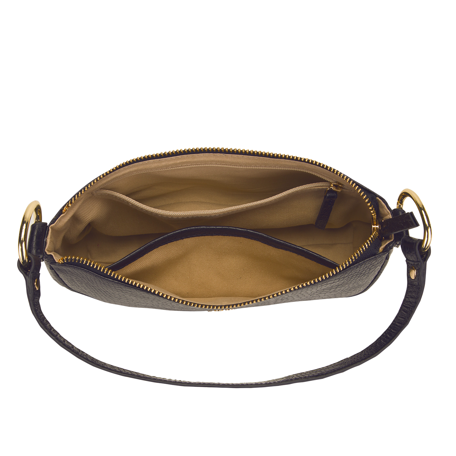 LAUREN WOMEN'S SHOULDER BAG - BLACK