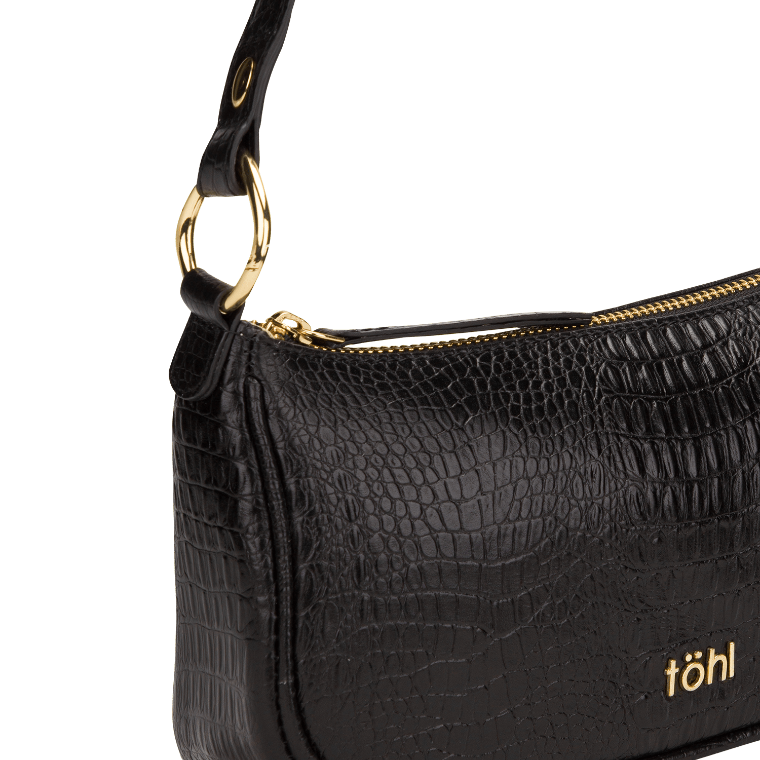 LAUREN WOMEN'S SHOULDER BAG - BLACK