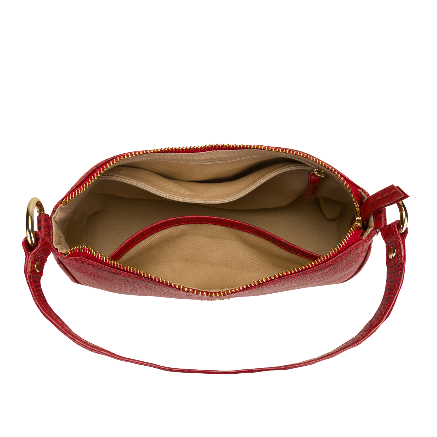 LAUREN WOMEN'S SHOULDER BAG - RED