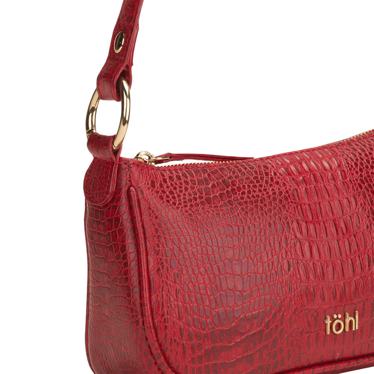 LAUREN WOMEN'S SHOULDER BAG - RED