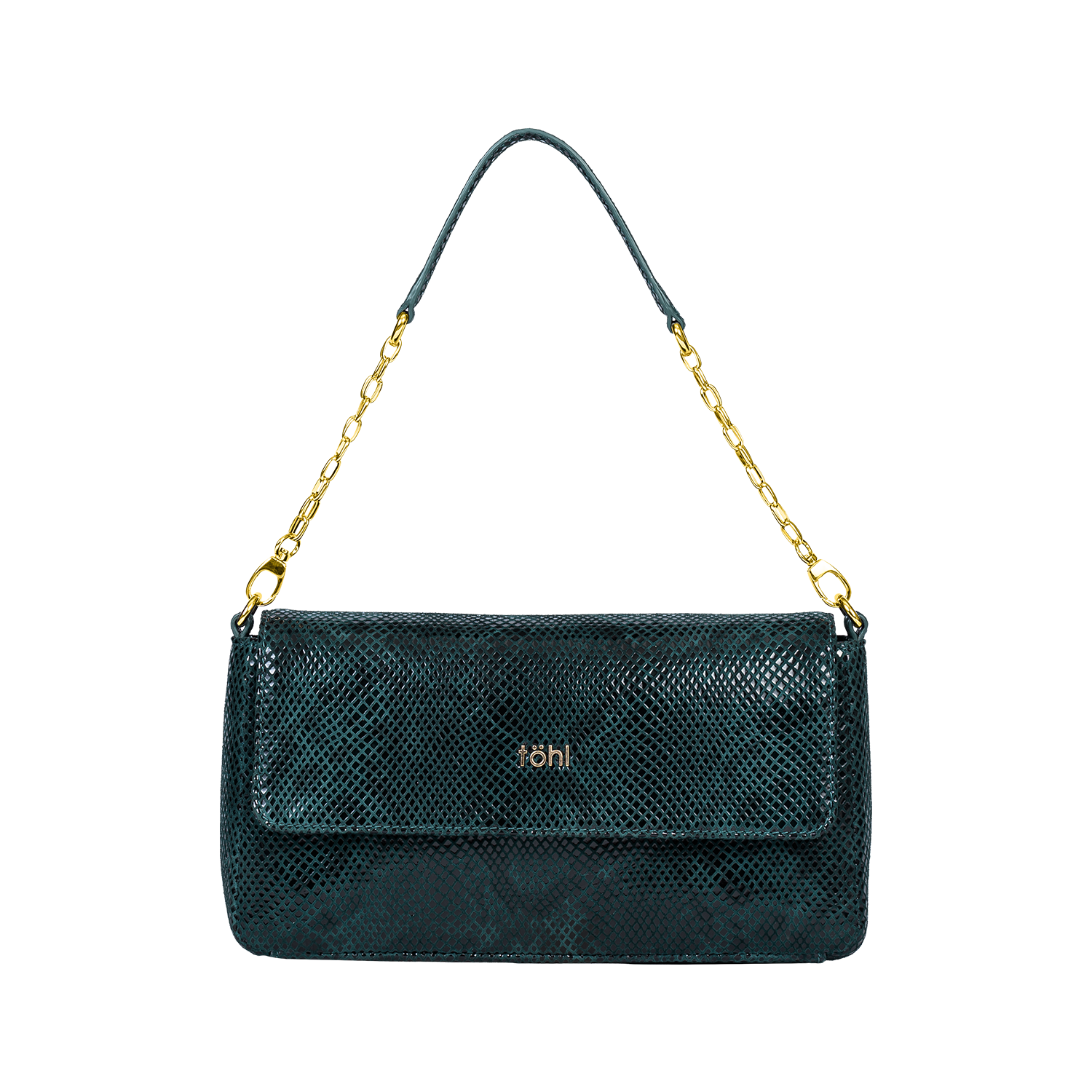 MEDUSA WOMEN'S CONVERTIBLE SHOULDER BAG - TEAL