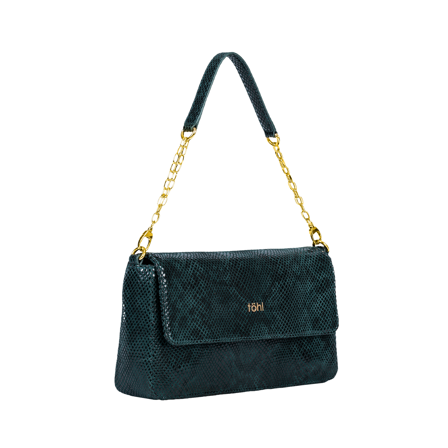 MEDUSA WOMEN'S CONVERTIBLE SHOULDER BAG - TEAL