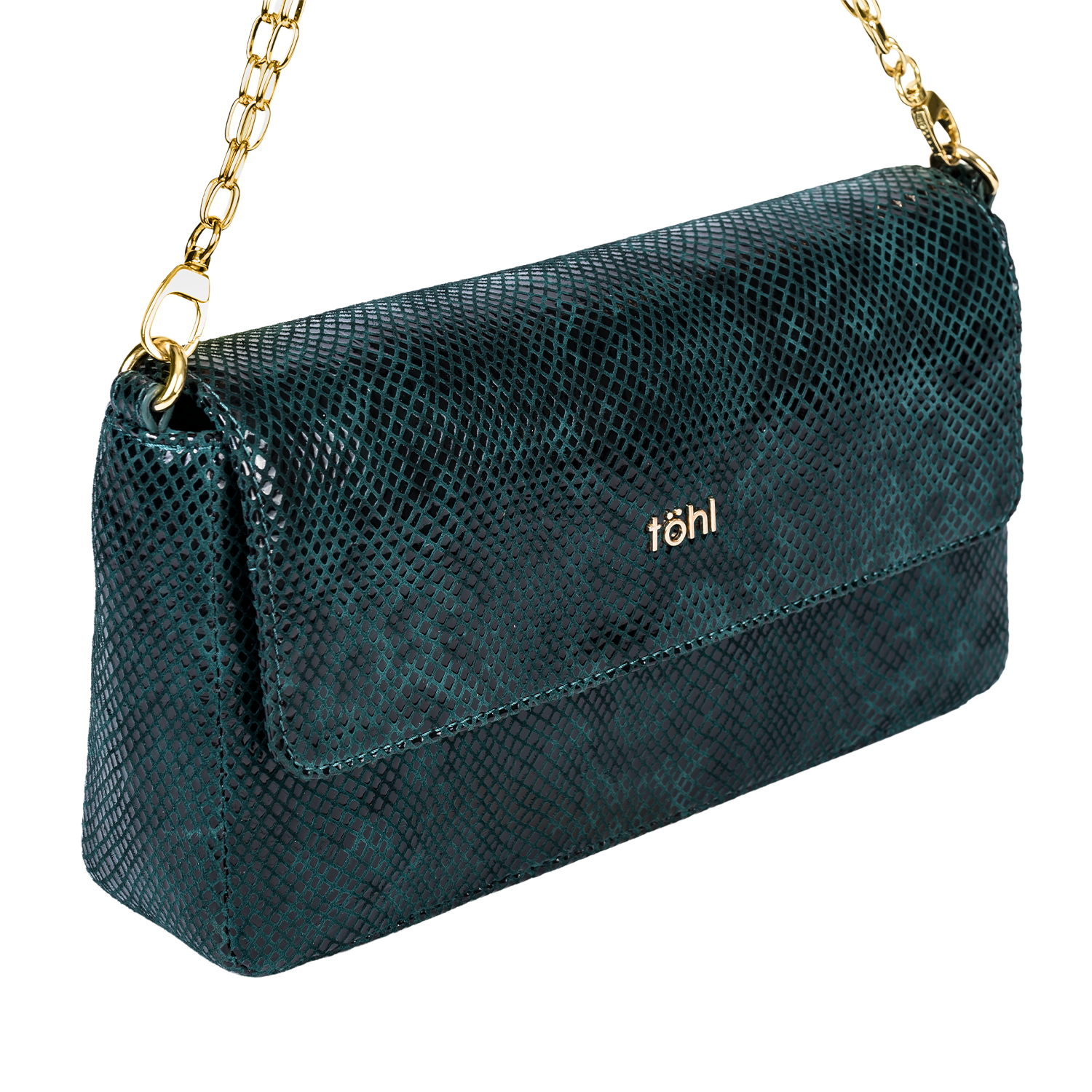 MEDUSA WOMEN'S CONVERTIBLE SHOULDER BAG - TEAL