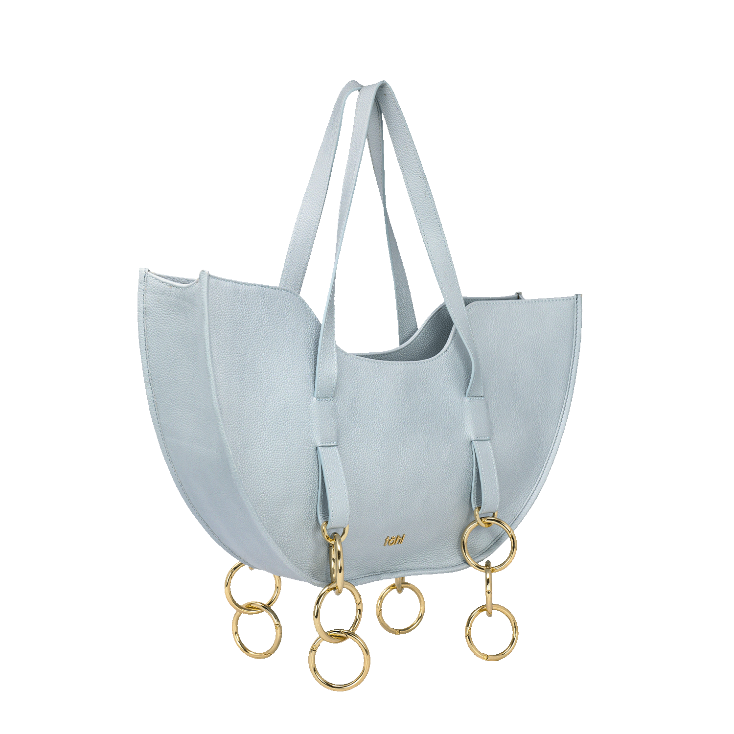 AETHER WOMEN'S SHOULDER BAG - SHIMMER SKY BLUE