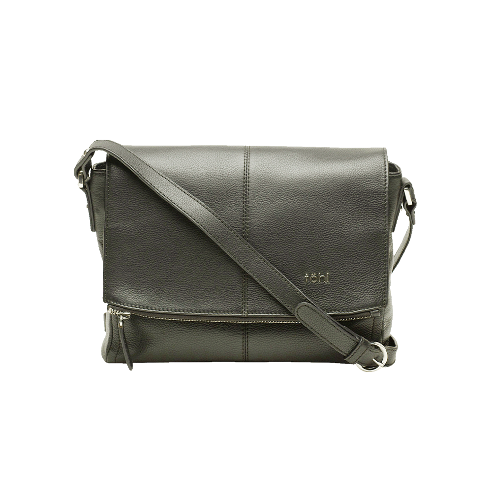 MONROE WOMEN'S SLING BAG - METALLIC SMOKE