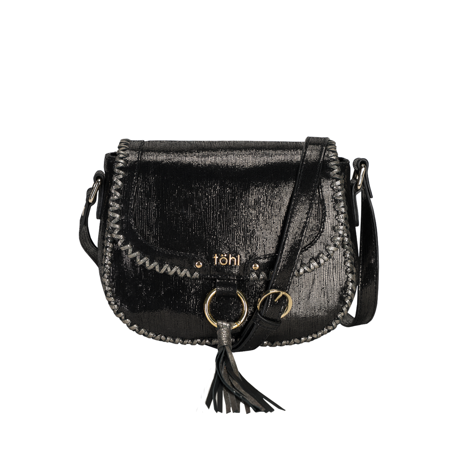 PARKER WOMEN'S SLING BAG - SHIMMER BLACK