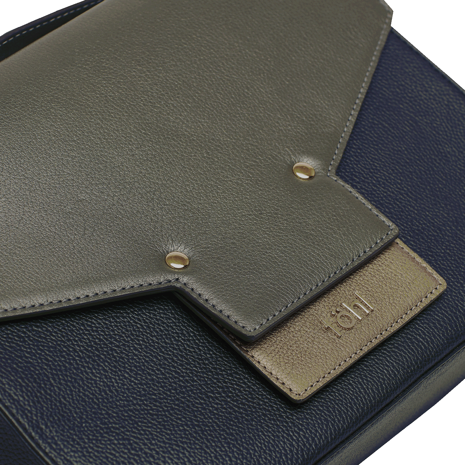 TERRAZA WOMEN'S CONVERTIBLE SLING BAG AND CLUTCH - CHARCOAL BLACK