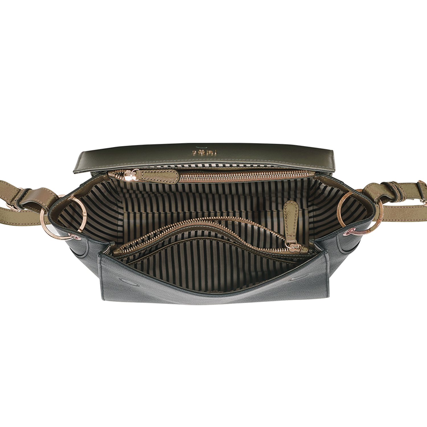 CONDESA WOMEN'S SLING BAG - CHARCOAL BLACK