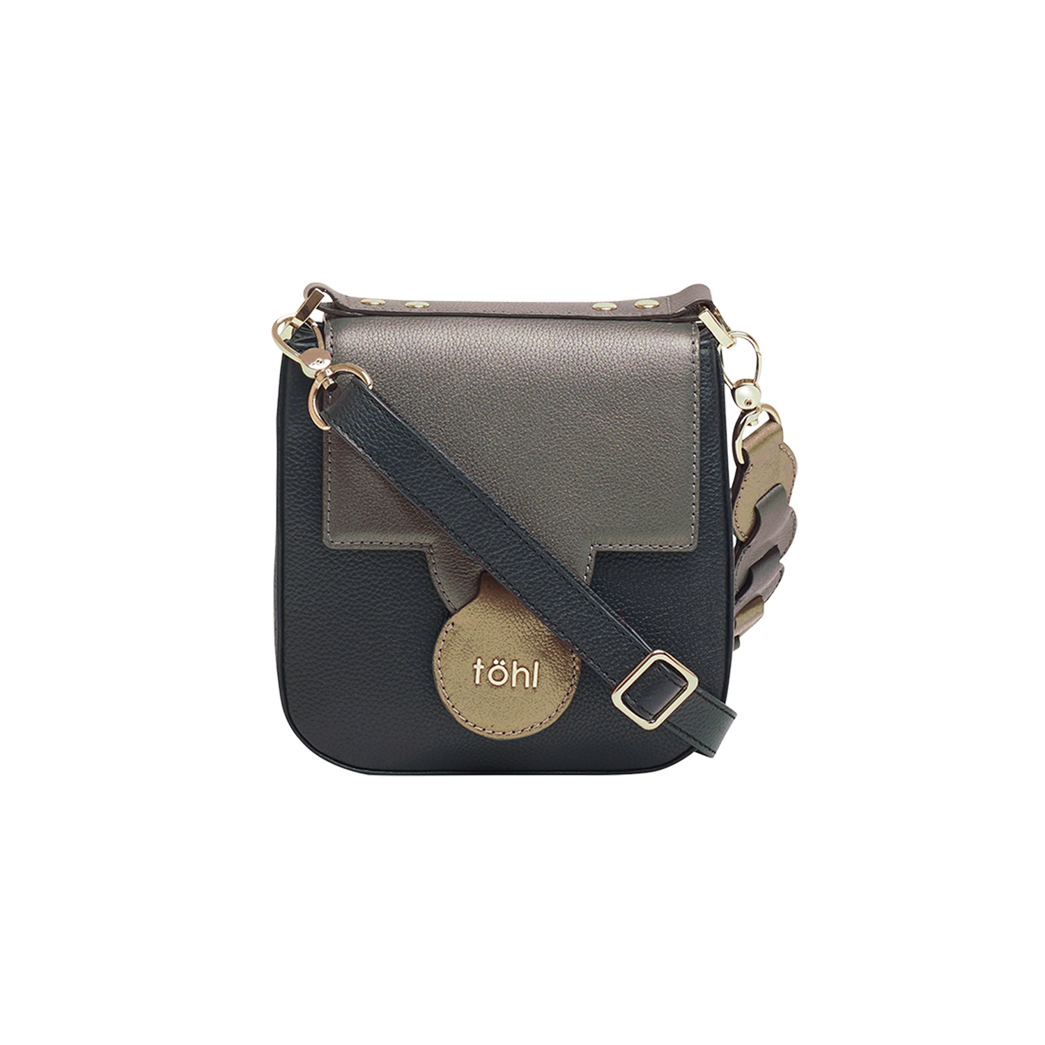 ZOCALO WOMEN'S SLING BAG - CHARCOAL BLACK