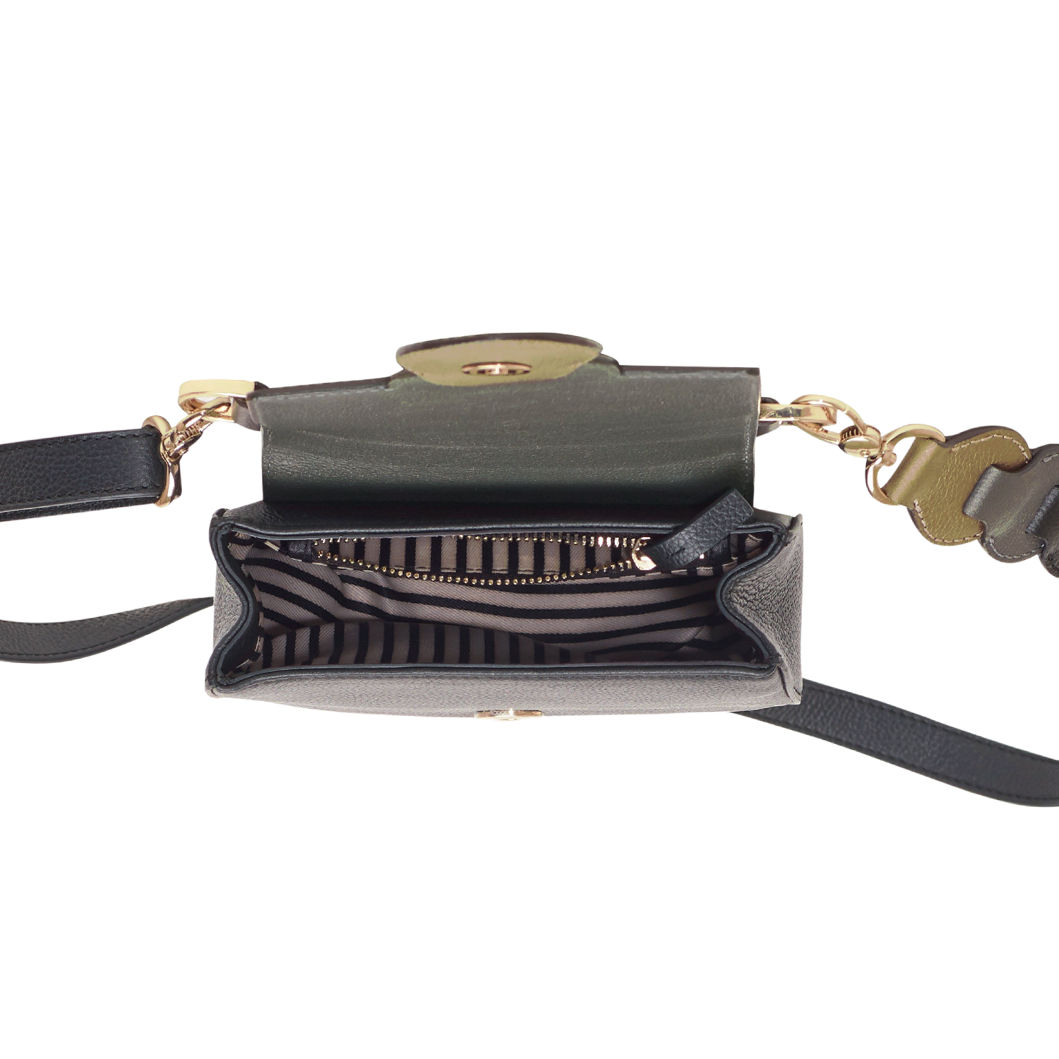 ZOCALO WOMEN'S SLING BAG - CHARCOAL BLACK