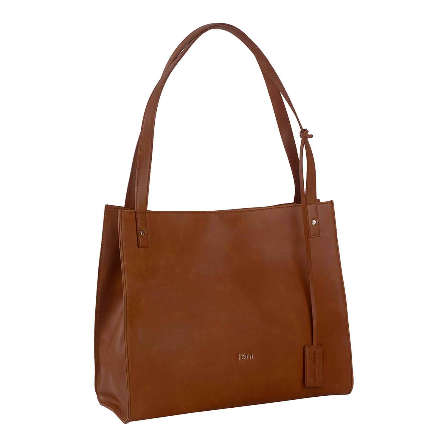 स्टैंटन महिलाओं का टोट बैग - विंटेज टैन