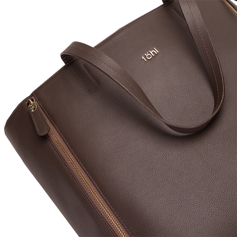 रिविंगटन महिलाओं का टोट बैग - कॉफ़ी