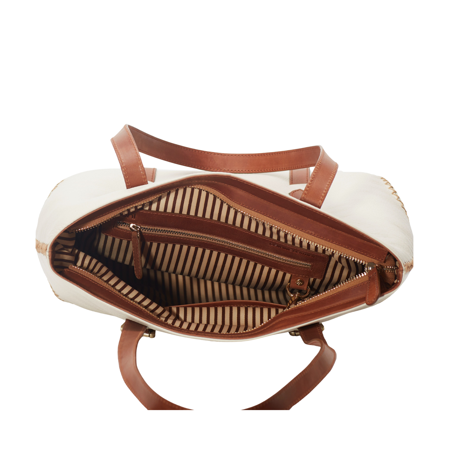 ராட்னர் மகளிர் டோட் பேக் - வெள்ளை