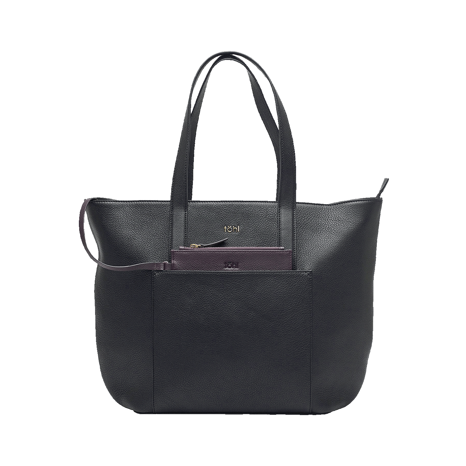 LUSH WOMEN'S TOTE BAG - CHARCOAL BLACK