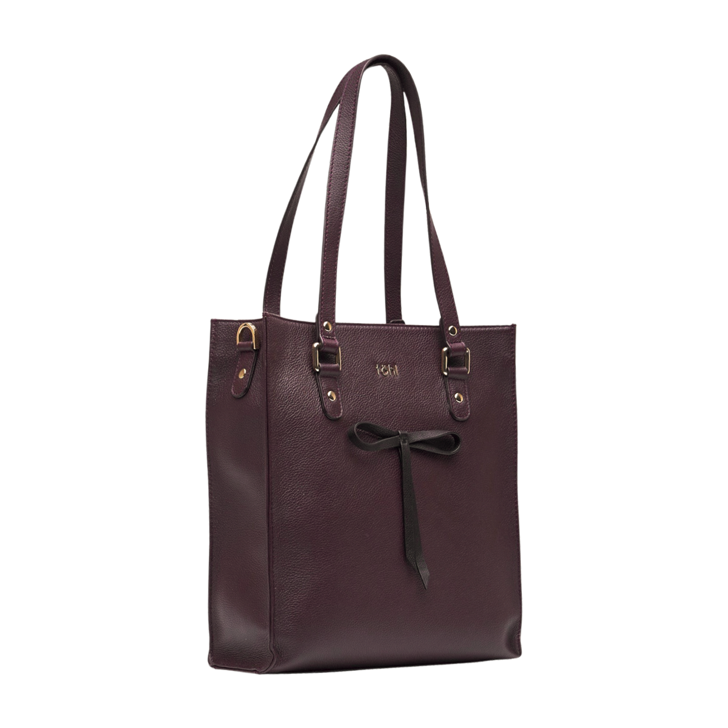 DENNIS WOMEN'S TOTE BAG - PLUM