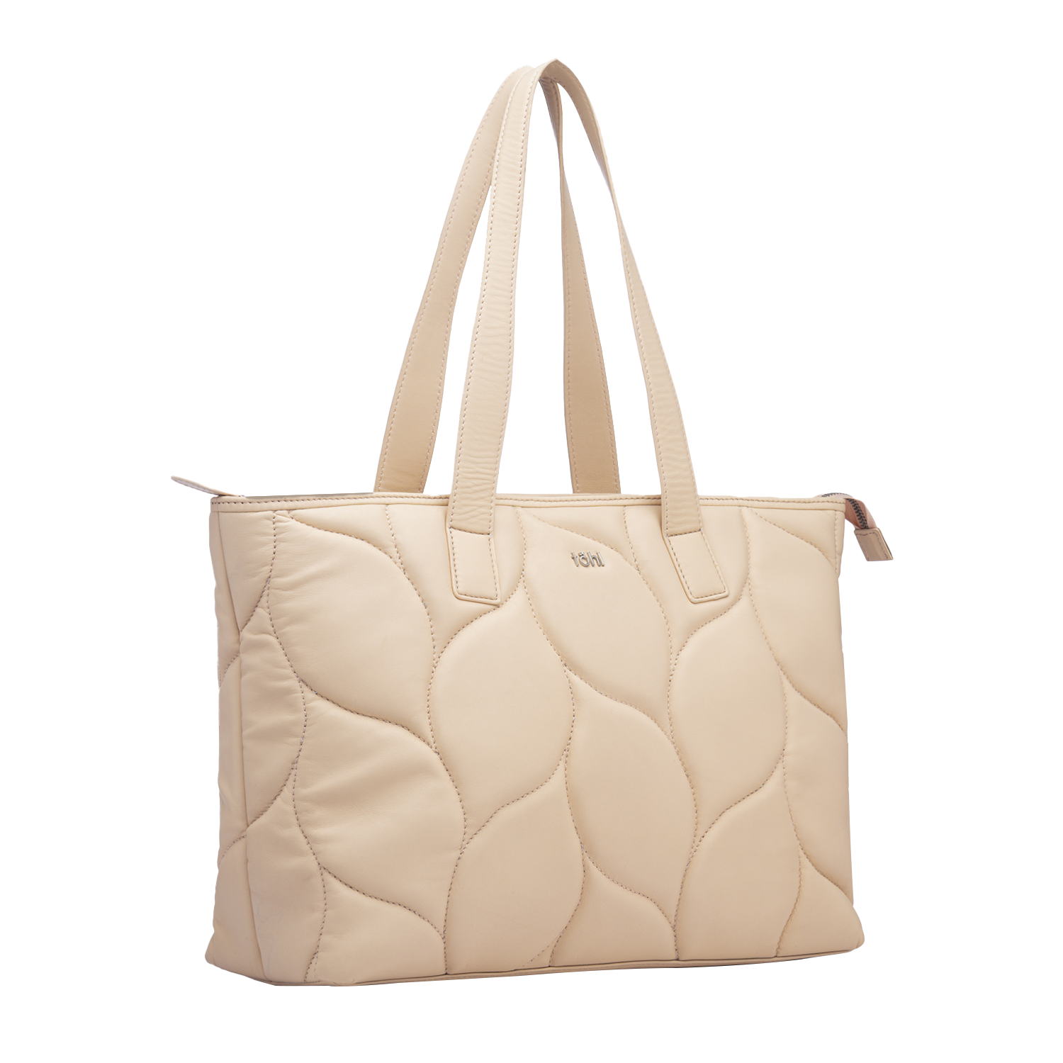 CORINNE WOMEN'S TOTE BAG - LIGHT NUDE