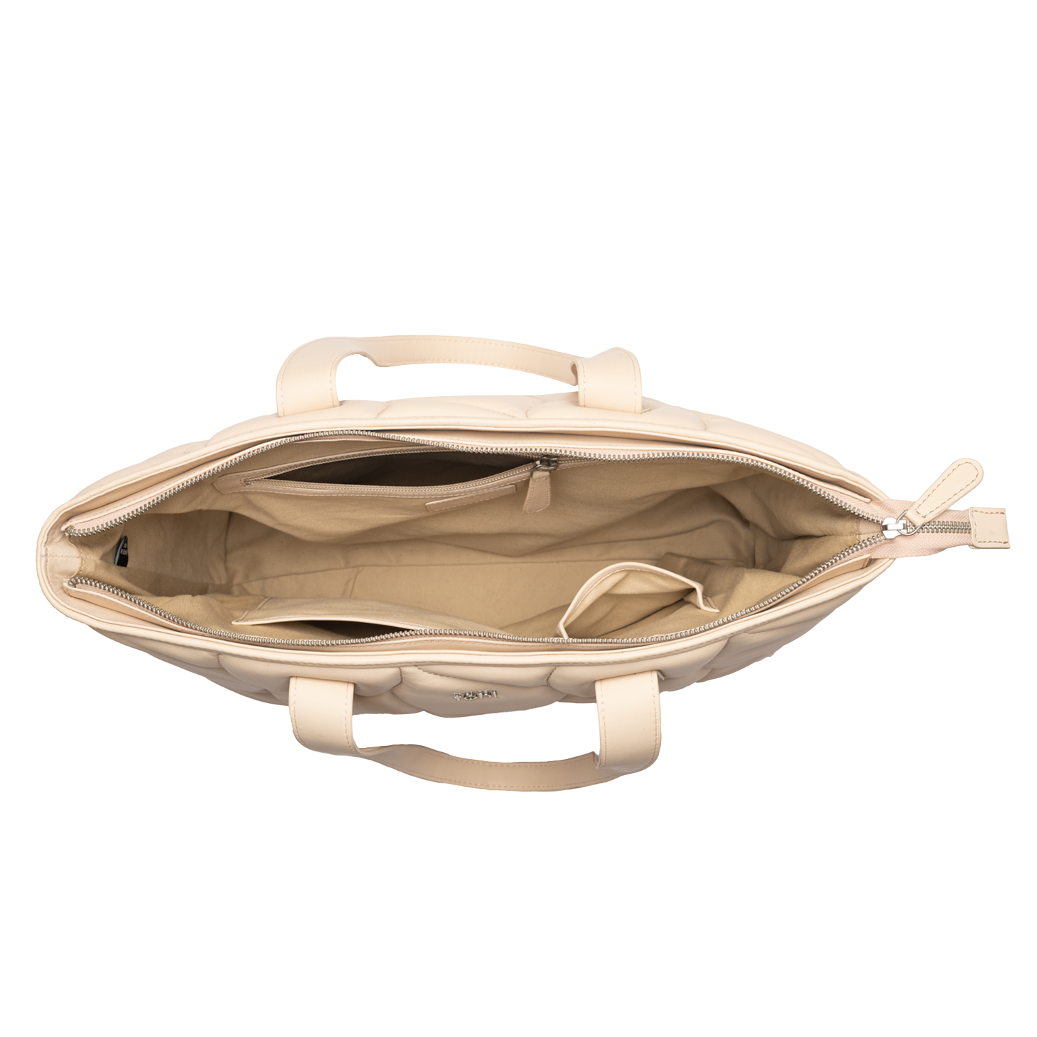 CORINNE WOMEN'S TOTE BAG - LIGHT NUDE