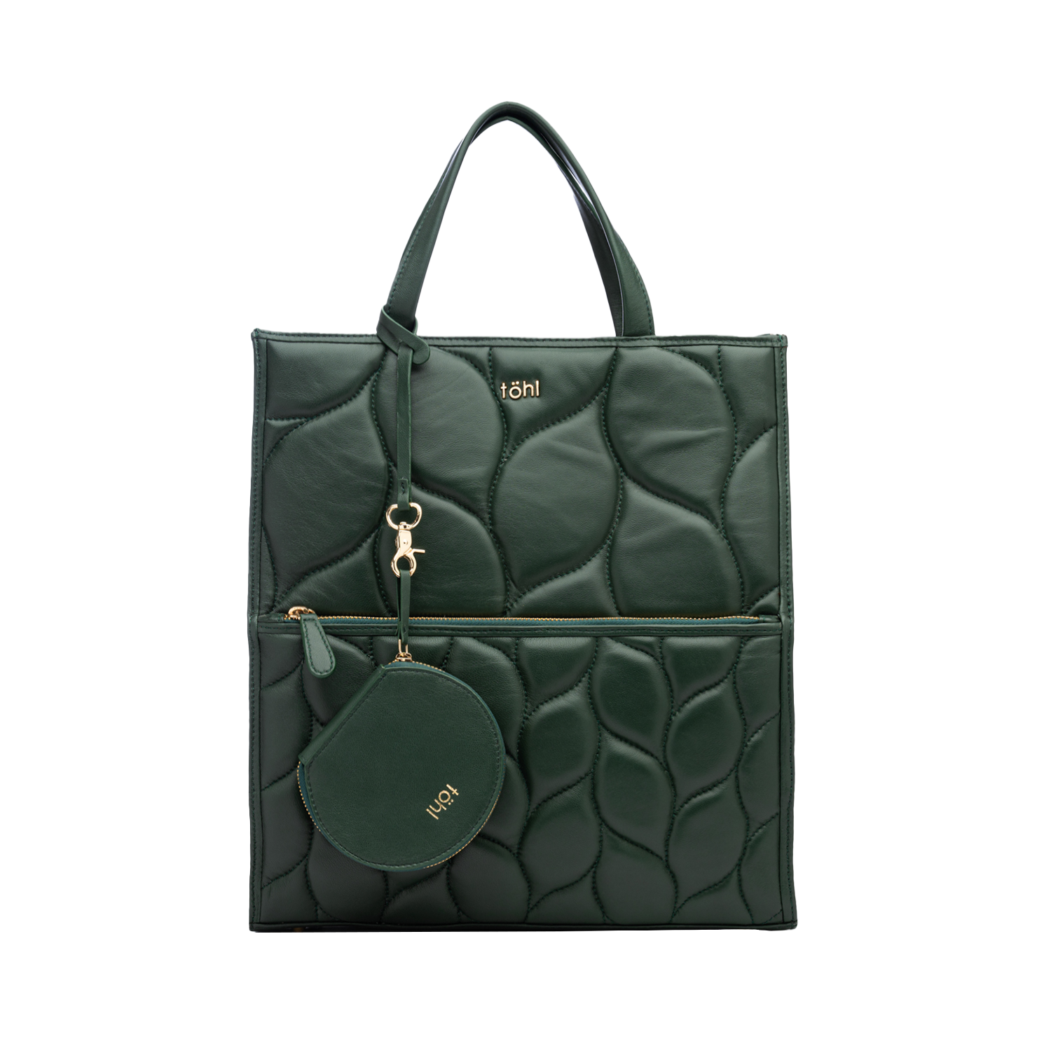 TESSA WOMEN'S TOTE BAG - FOREST GREEN