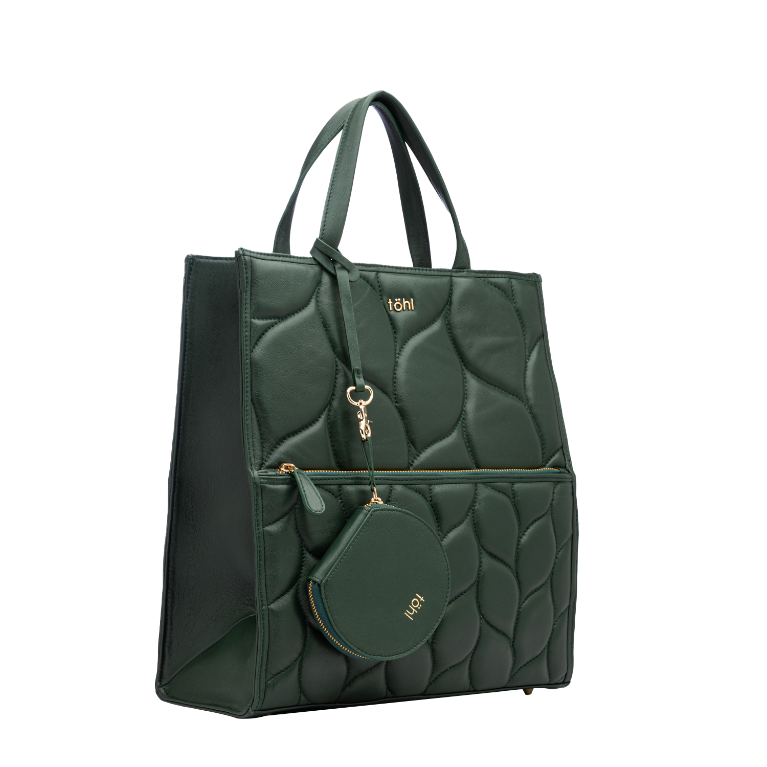 TESSA WOMEN'S TOTE BAG - FOREST GREEN