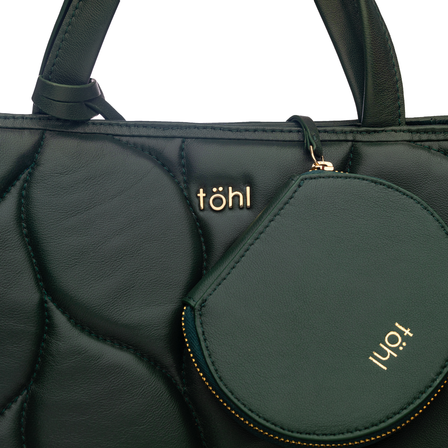 TESSA WOMEN'S TOTE BAG - FOREST GREEN