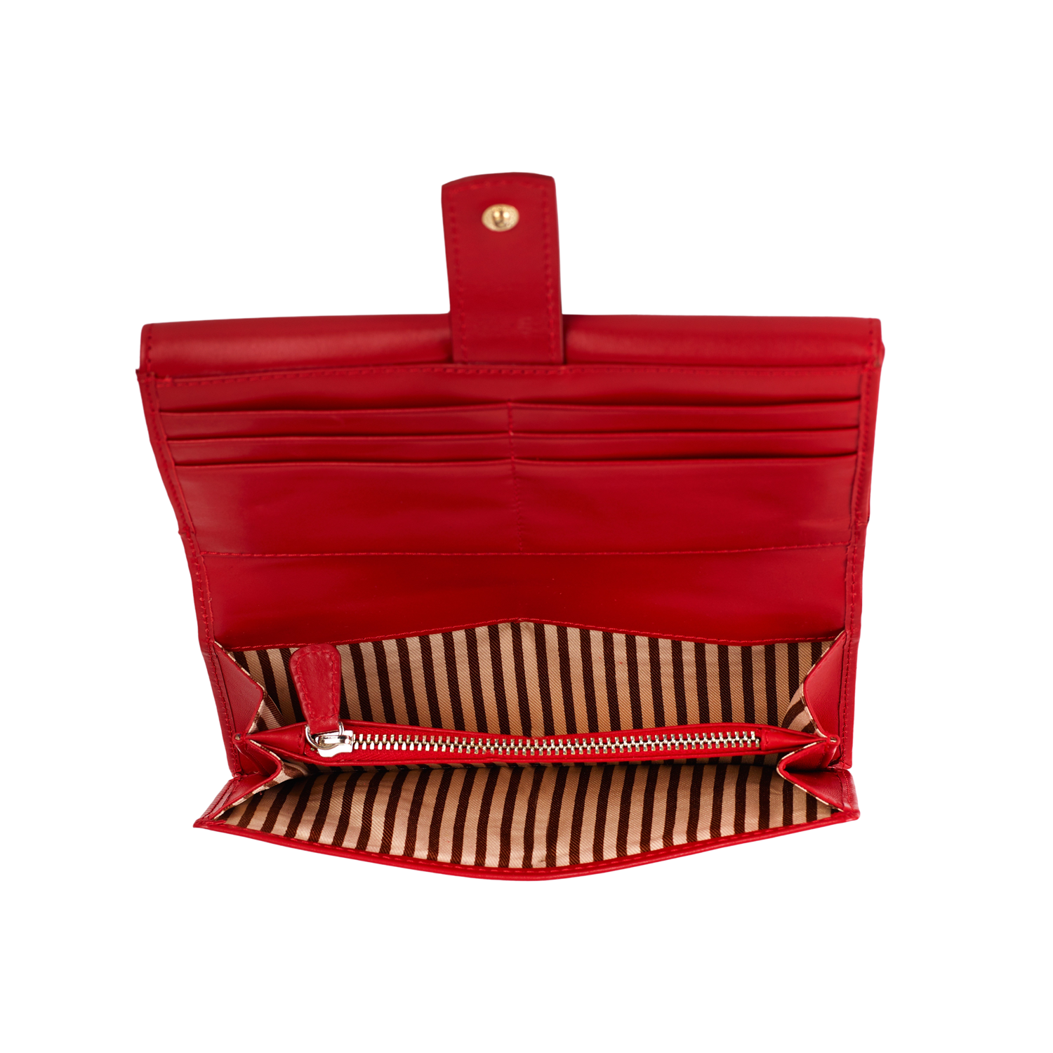 லட்லோ வுமன்ஸ் ஃபிளாபோவர் வாலட் - ஸ்பைஸ் ரெட்