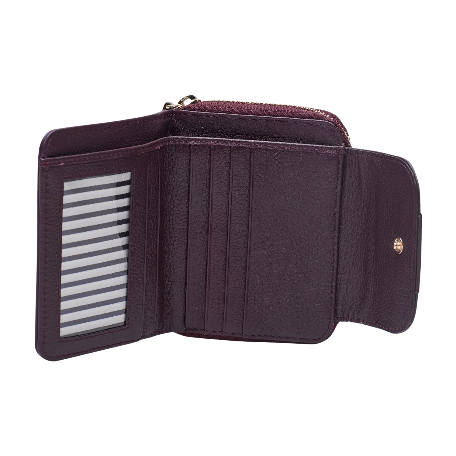 FINSBURY MINI WOMEN'S WALLET - PLUM