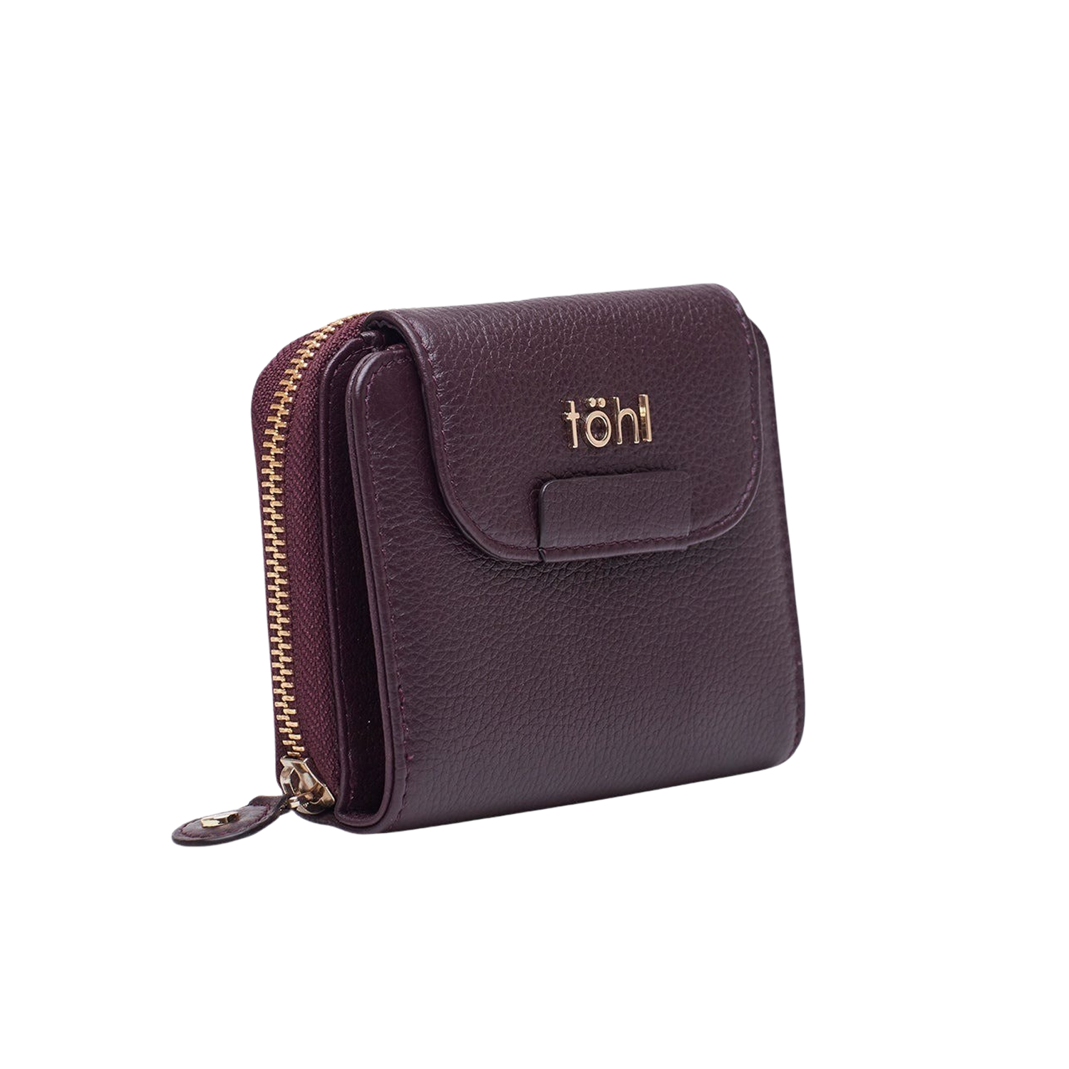 FINSBURY MINI WOMEN'S WALLET - PLUM